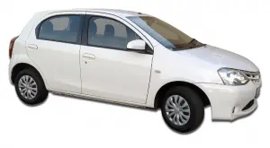 Toyota Etios 1.5 Hatch Car Hire - Toyota Etios 1.5 Hatch